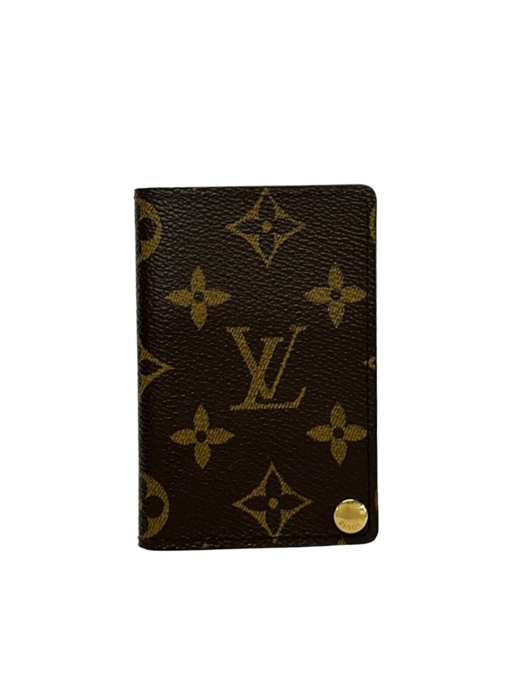 Louis Vuitton Card Case Monogram Porto Cartes Credit Pression